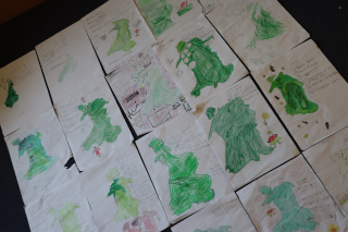 World Heritage Site Slate Landscape of North West Wales Map Example