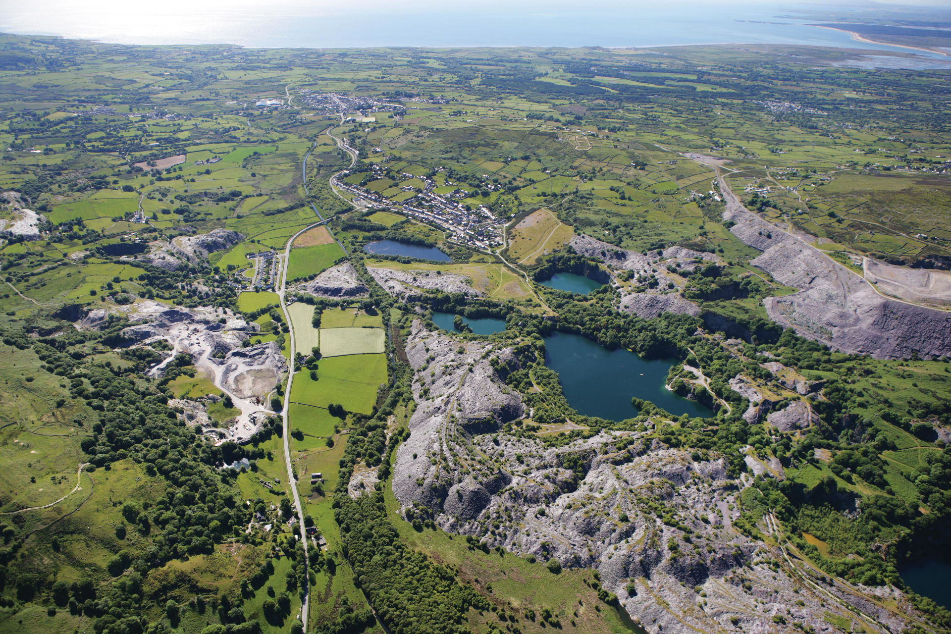 Nantlle Valley quarry landscape