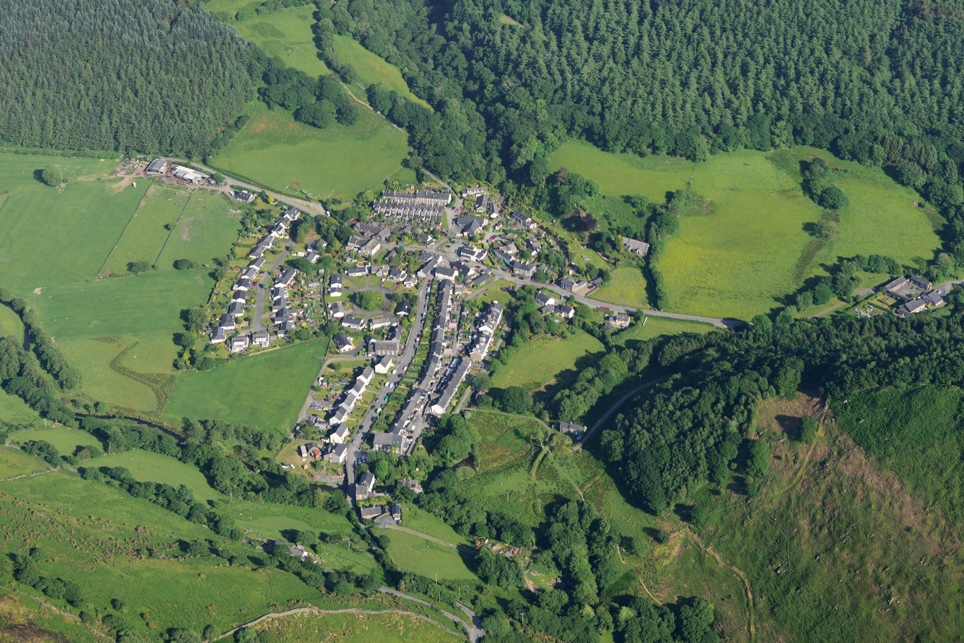 Bryn eglwys Landscape