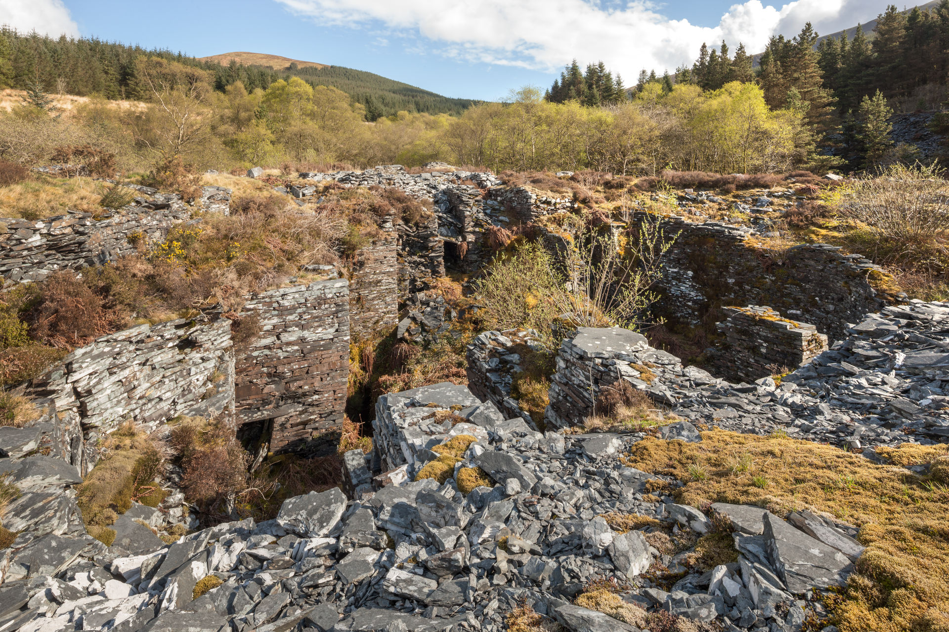 Bryn eglwys chain incline